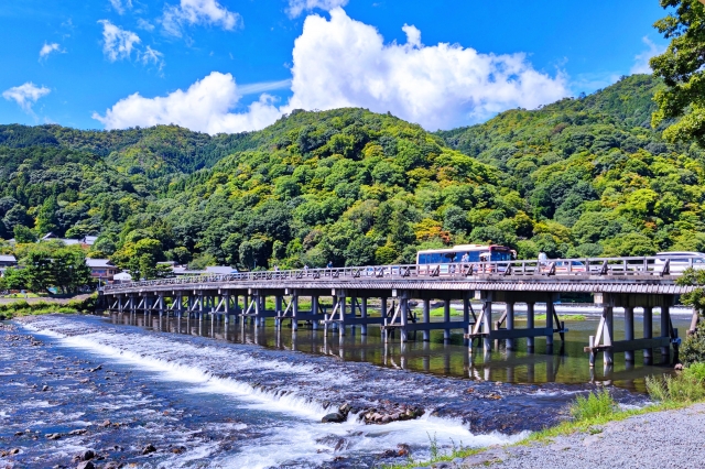 嵐山の渡月橋
