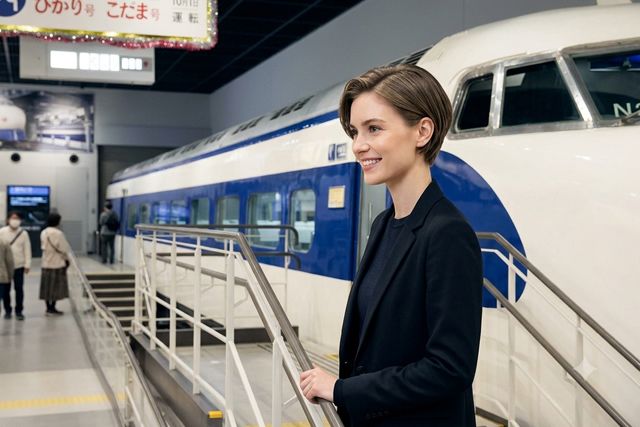 インバウンド旅行客に人気鉄道博物館